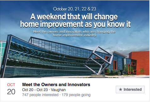 Join Us at Our Improve Canada Showroom!