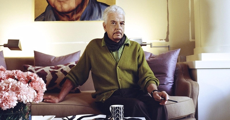 Nicholas Haslam at the Toronto Interior Design Show